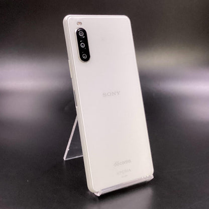 【全額返金保証】【最速発送】Sony Xperia 10 II 64GB ホワイト docomo SO-41A 白ロム 動作確認済