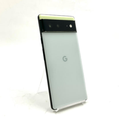 【全額返金保証】【最速発送】Google Pixel 6 128GB ソータ シーフォーム SIMフリー GR1YH 白ロム 動作確認済