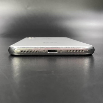 【最速発送】Apple iPhone iPhone X 64GB シルバー KDDI SIMフリー 白ロム【難有】