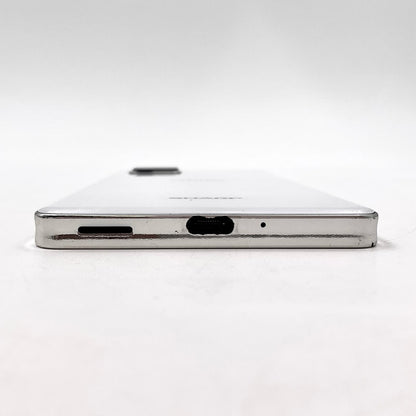 【全額返金保証】【最速発送】SHARP AQUOS zero 6 128GB ホワイト 楽天モバイル SIMフリー SH-RM18 白ロム 動作確認済