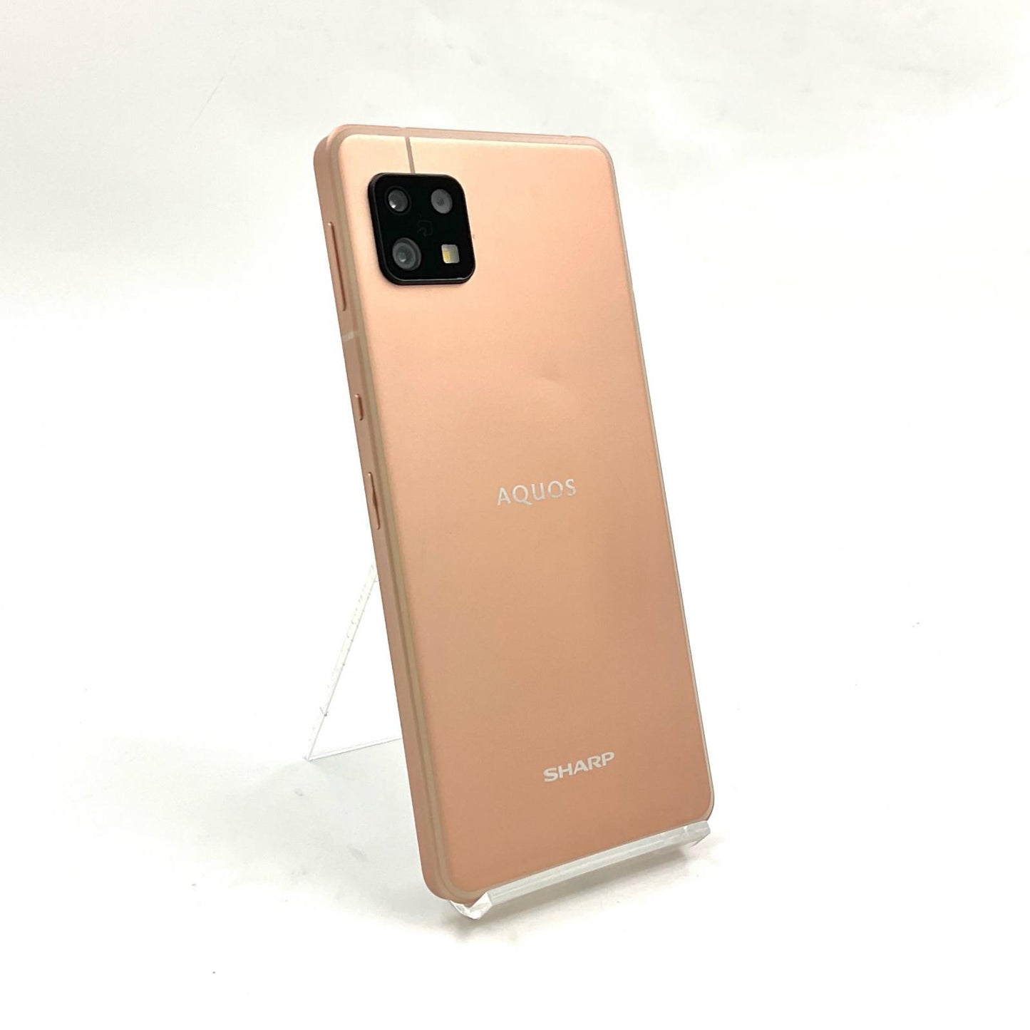 【最速発送】SHARP AQUOS sense6 64GB ライトカッパー 楽天モバイル SIMフリー SH-RM19 白ロム【難有】