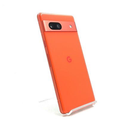 【全額返金保証】【最速発送】Google Pixel 7a 128GB Coral SIMフリー G82U8 白ロム 美品 動作確認済