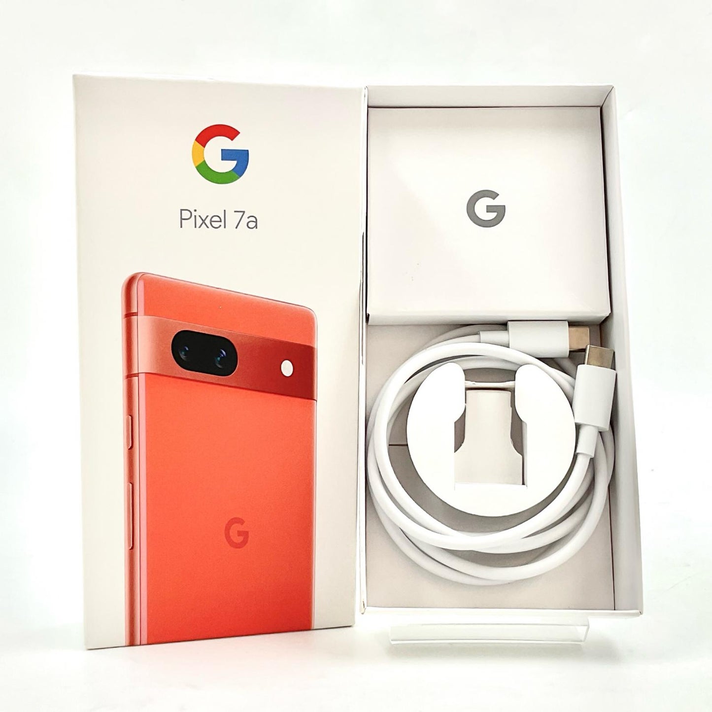【全額返金保証】【最速発送】Google Pixel 7a 128GB Coral SIMフリー G82U8 白ロム 美品 動作確認済