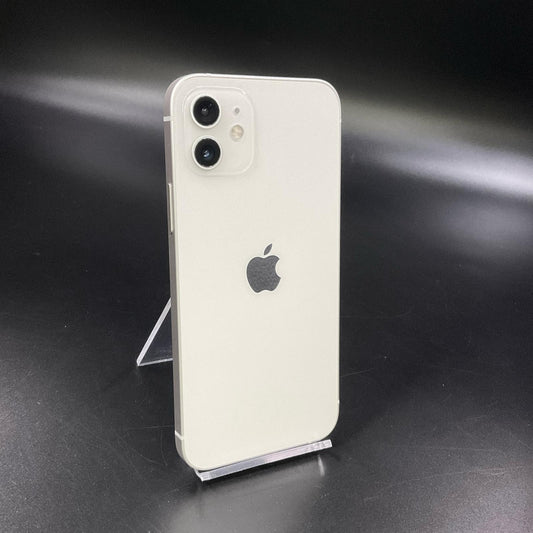 【全額返金保証】【最速発送】Apple iPhone iPhone 12 64GB ホワイト au 白ロム 美品 動作確認済 86%