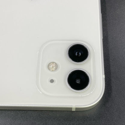 【全額返金保証】【最速発送】Apple iPhone iPhone 12 64GB ホワイト au 白ロム 美品 動作確認済 86%
