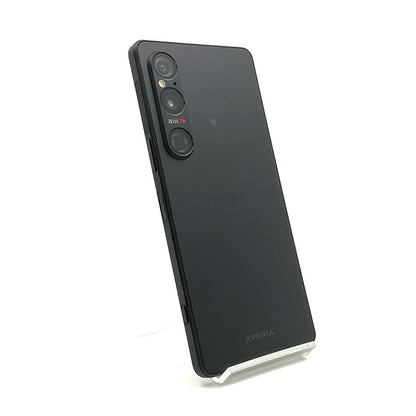 【全額返金保証】【最速発送】Sony Xperia 1 VI 256GB ブラック au SIMフリー SOG13 動作確認済