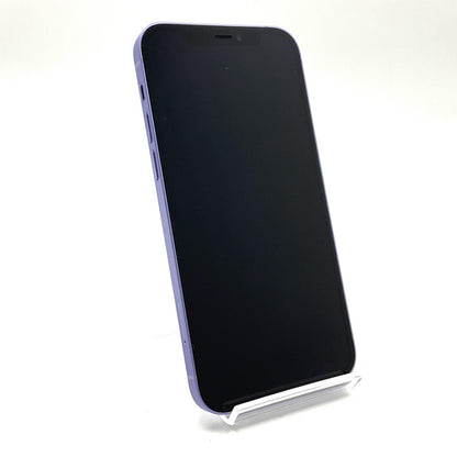 【全額返金保証】【最速発送】Apple iPhone iPhone 12 64GB パープル au SIMフリー 白ロム 動作確認済 93%