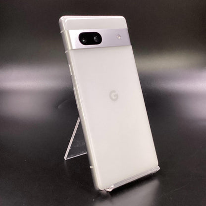 【全額返金保証】【最速発送】Google Pixel 7a 128GB snow au SIMフリー Pixel 7a 白ロム 美品 動作確認済