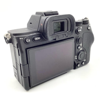 【全額返金保証】【最速発送】Sony デジタル一眼 α7 IV ILCE-7M4 ボディ ブラック 美品 動作確認済