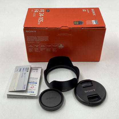 【全額返金保証】【最速発送】Sony FE 24-105mm F4 G OSS SEL24105G 動作確認済