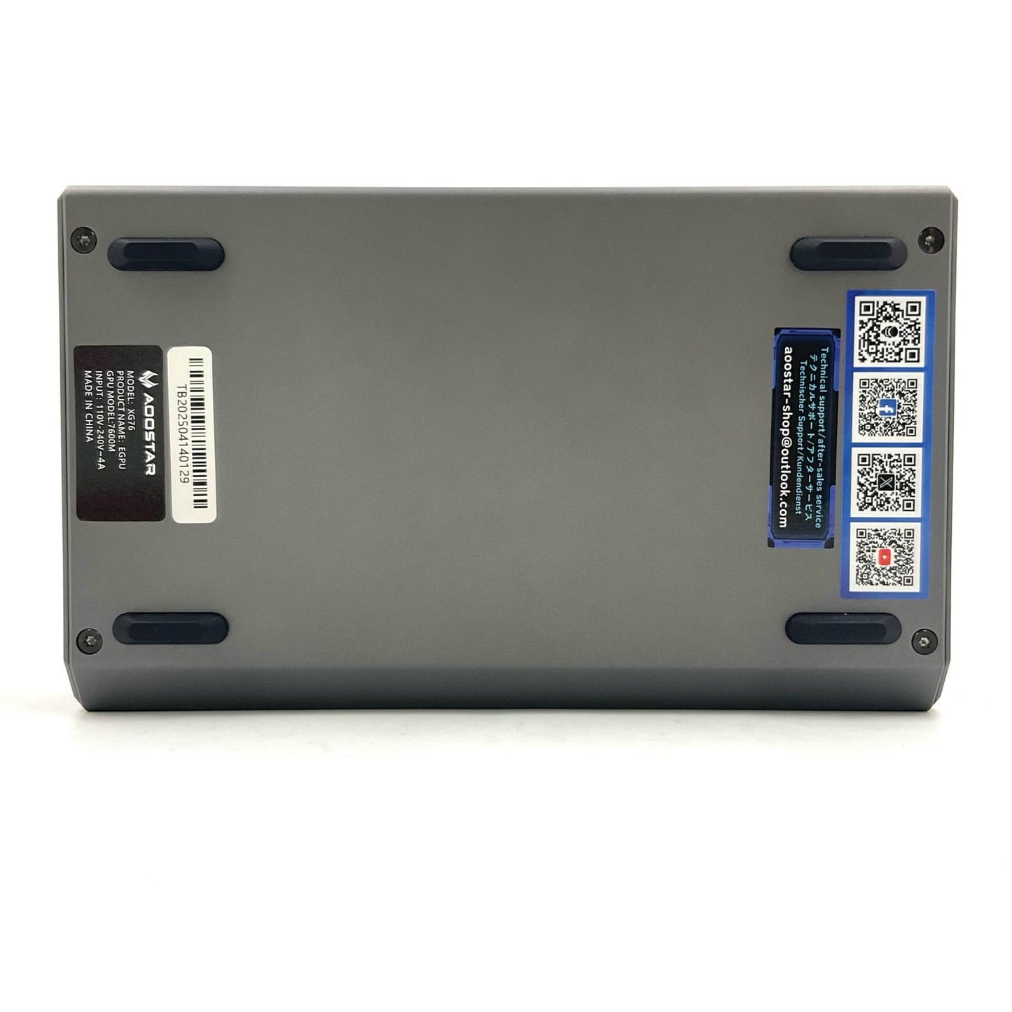 【全額返金保証】【最速発送】AOOSTAR EGPU XG76 超美品 動作確認済