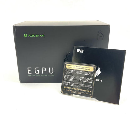 【全額返金保証】【最速発送】AOOSTAR EGPU XG76 超美品 動作確認済