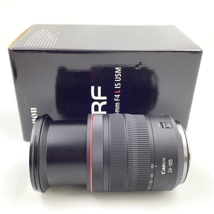 【全額返金保証】【最速発送】Canon RF24-105mm F4 L IS USM 美品 動作確認済