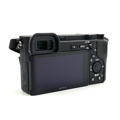 【全額返金保証】【最速発送】Sony デジタル一眼 α6400 ILCE-6400 ボディ ブラック 美品 動作確認済