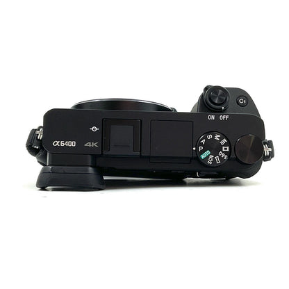 【全額返金保証】【最速発送】Sony デジタル一眼 α6400 ILCE-6400 ボディ ブラック 美品 動作確認済