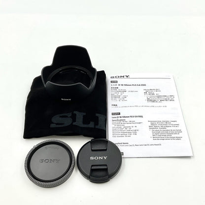 【全額返金保証】【最速発送】Sony E 18-135mm F3.5-5.6 OSS SEL18135 動作確認済
