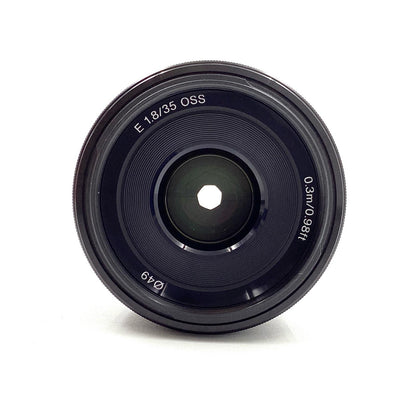 【全額返金保証】【最速発送】Sony E 35mm F1.8 OSS SEL35F18 美品 動作確認済