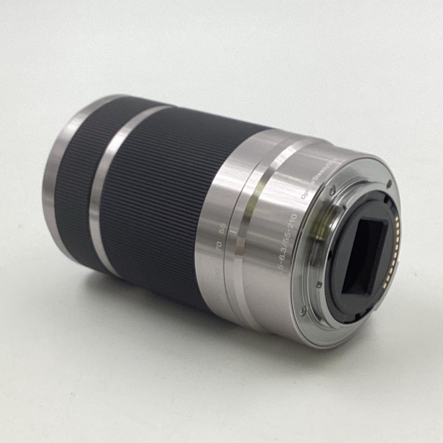 【全額返金保証】【最速発送】Sony E 55-210mm F4.5-6.3 OSS SEL55210 [シルバー] 美品 動作確認済