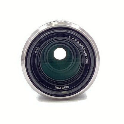 【全額返金保証】【最速発送】Sony E 55-210mm F4.5-6.3 OSS SEL55210 [シルバー] 美品 動作確認済