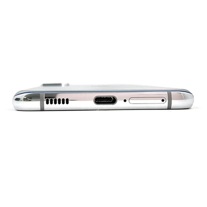【全額返金保証】【最速発送】SAMSUNG Galaxy S21+5G 256GB ファントムシルバー au SCG10 白ロム 美品 動作確認済
