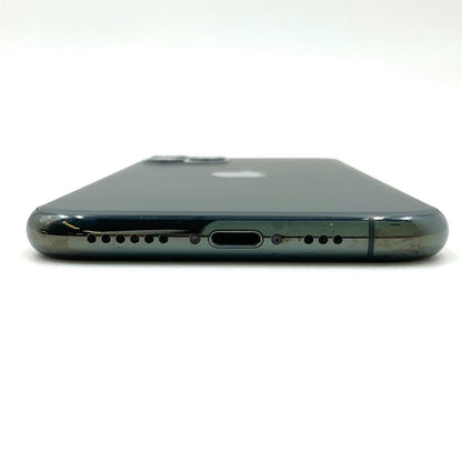 【全額返金保証】【最速発送】Apple iPhone iPhone 11 Pro 64GB ミッドナイトグリーン docomo SIMフリー 白ロム 動作確認済 94%