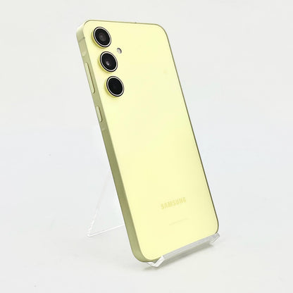 【全額返金保証】【最速発送】SAMSUNG Galaxy A55 5G 128GB オーサムレモン docomo SIMフリー SC-53E 白ロム 超美品 動作確認済