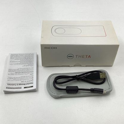 【全額返金保証】【最速発送】RICOH THETA SC [ホワイト] 美品 動作確認済