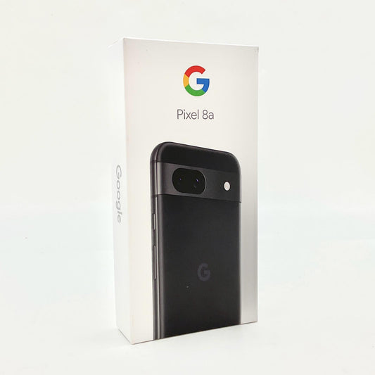 【全額返金保証】【最速発送】Google Pixel 8a 128GB Obsidian au G576D 白ロム 新品未開封 即納OK