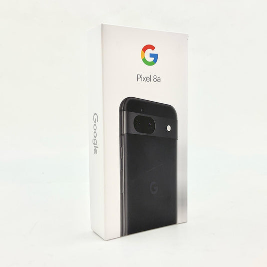 【全額返金保証】【最速発送】Google Pixel 8a 128GB Obsidian au G576D 白ロム 新品未開封 即納OK