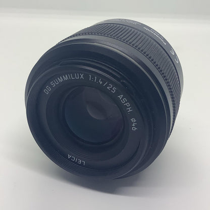 【全額返金保証】【最速発送】Panasonic LEICA DG SUMMILUX 25mm F1.4 ASPH. H-X025 超美品 動作確認済