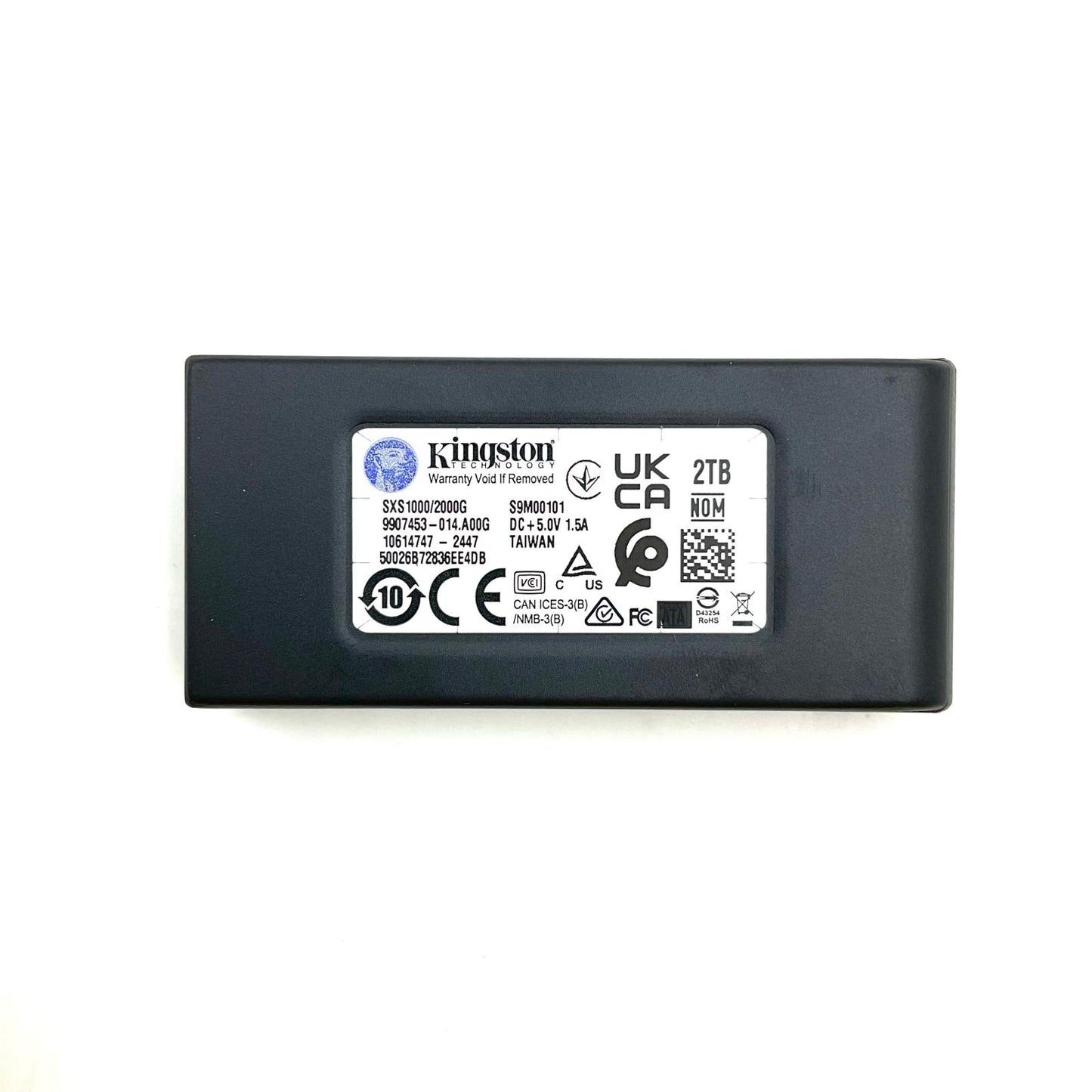 【全額返金保証】【最速発送】Kingston 外付けSSD 2TB XS1000 超美品 動作確認済