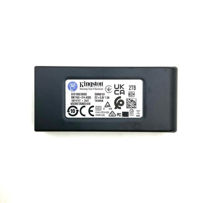 【全額返金保証】【最速発送】Kingston 外付けSSD 2TB XS1000 超美品 動作確認済