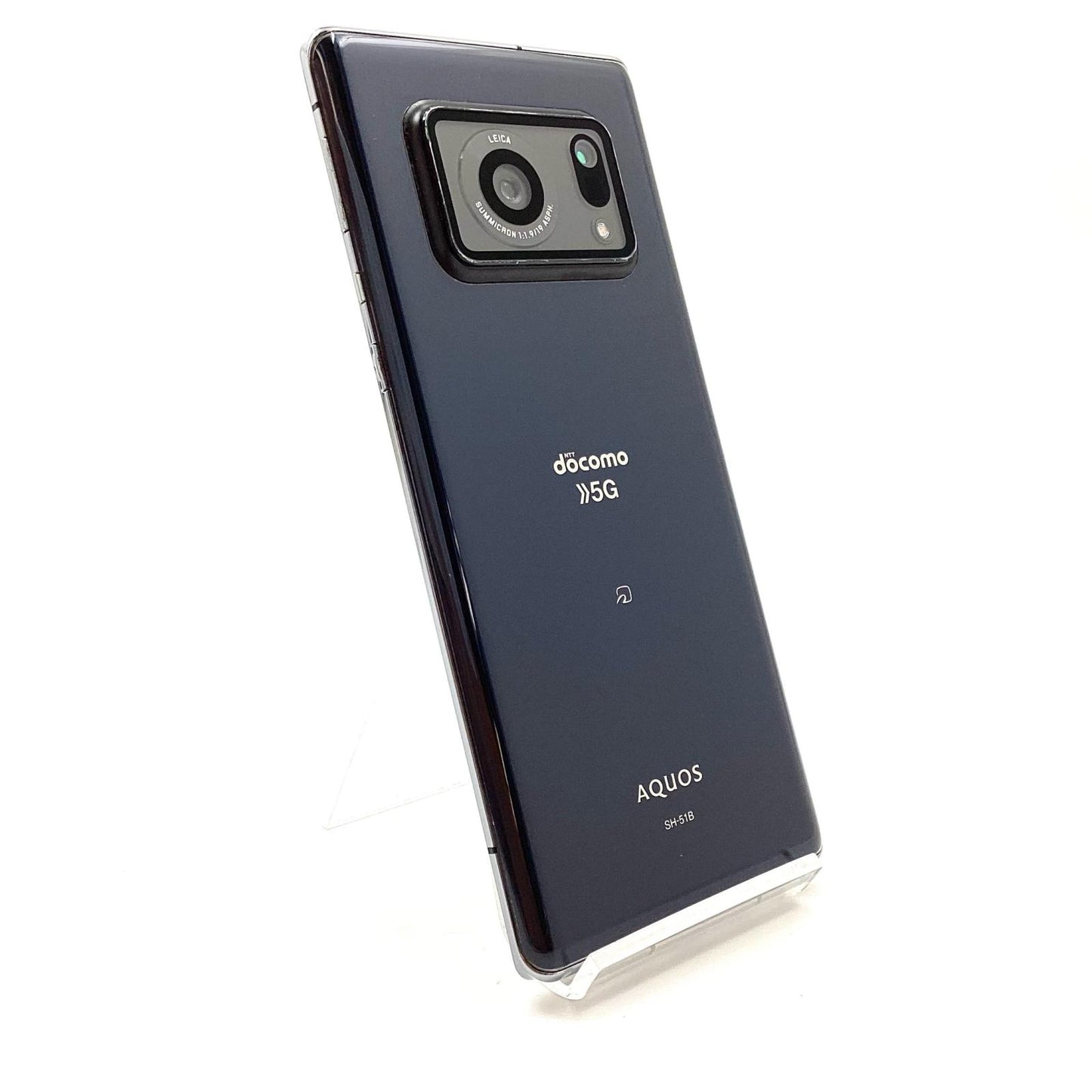 【最速発送】SHARP AQUOS R6 128GB ブラック docomo SH-51B 白ロム【難有】