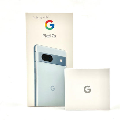 【全額返金保証】【最速発送】Google Pixel 7a 128GB Sea docomo G82U8 白ロム 動作確認済