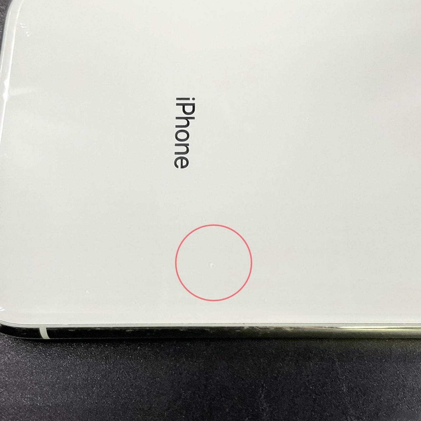 【全額返金保証】【最速発送】Apple iPhone iPhone X 64GB シルバー docomo 白ロム 動作確認済 98.3%