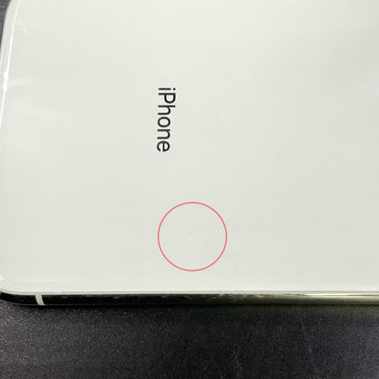 【全額返金保証】【最速発送】Apple iPhone iPhone X 64GB シルバー docomo 白ロム 動作確認済 98.3%