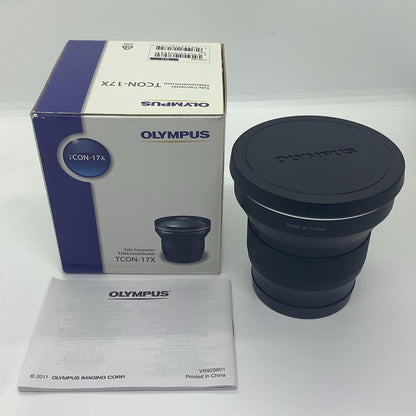 【全額返金保証】【最速発送】OLYMPUS OLYMPUS TELE CONVERTER TCON-17X 超美品 動作確認済