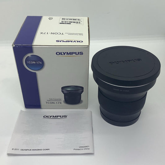 【全額返金保証】【最速発送】OLYMPUS OLYMPUS TELE CONVERTER TCON-17X 超美品 動作確認済