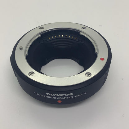 【全額返金保証】【最速発送】OLYMPUS フォーサーズアダプタ MMF-3 超美品 動作確認済