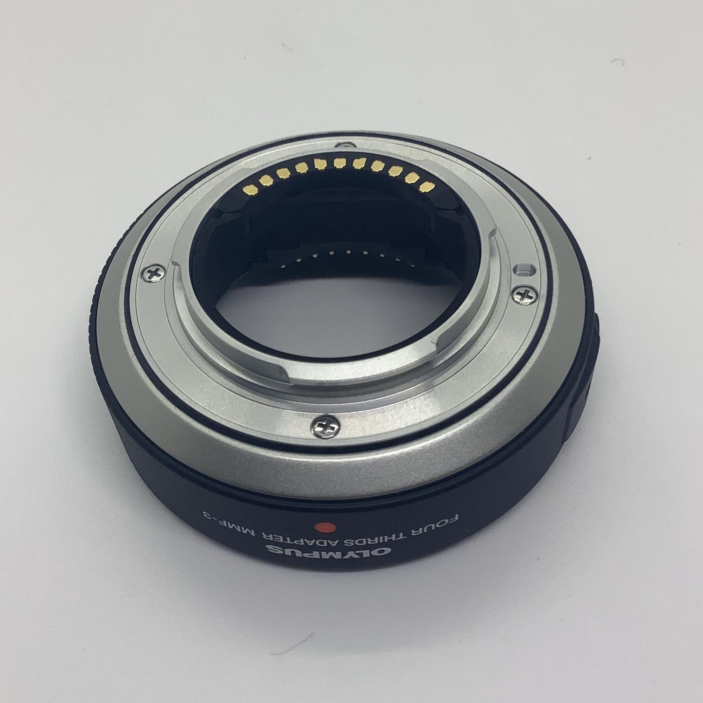 【全額返金保証】【最速発送】OLYMPUS フォーサーズアダプタ MMF-3 超美品 動作確認済