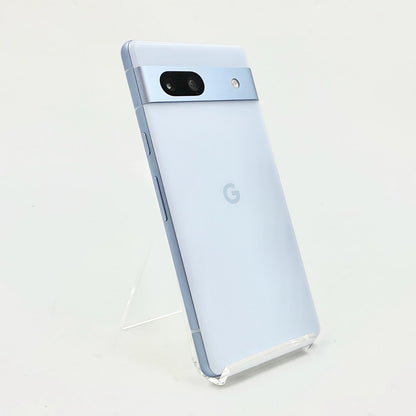 【全額返金保証】【最速発送】Google Pixel 7a 128GB Sea docomo G82U8 白ロム 美品 動作確認済