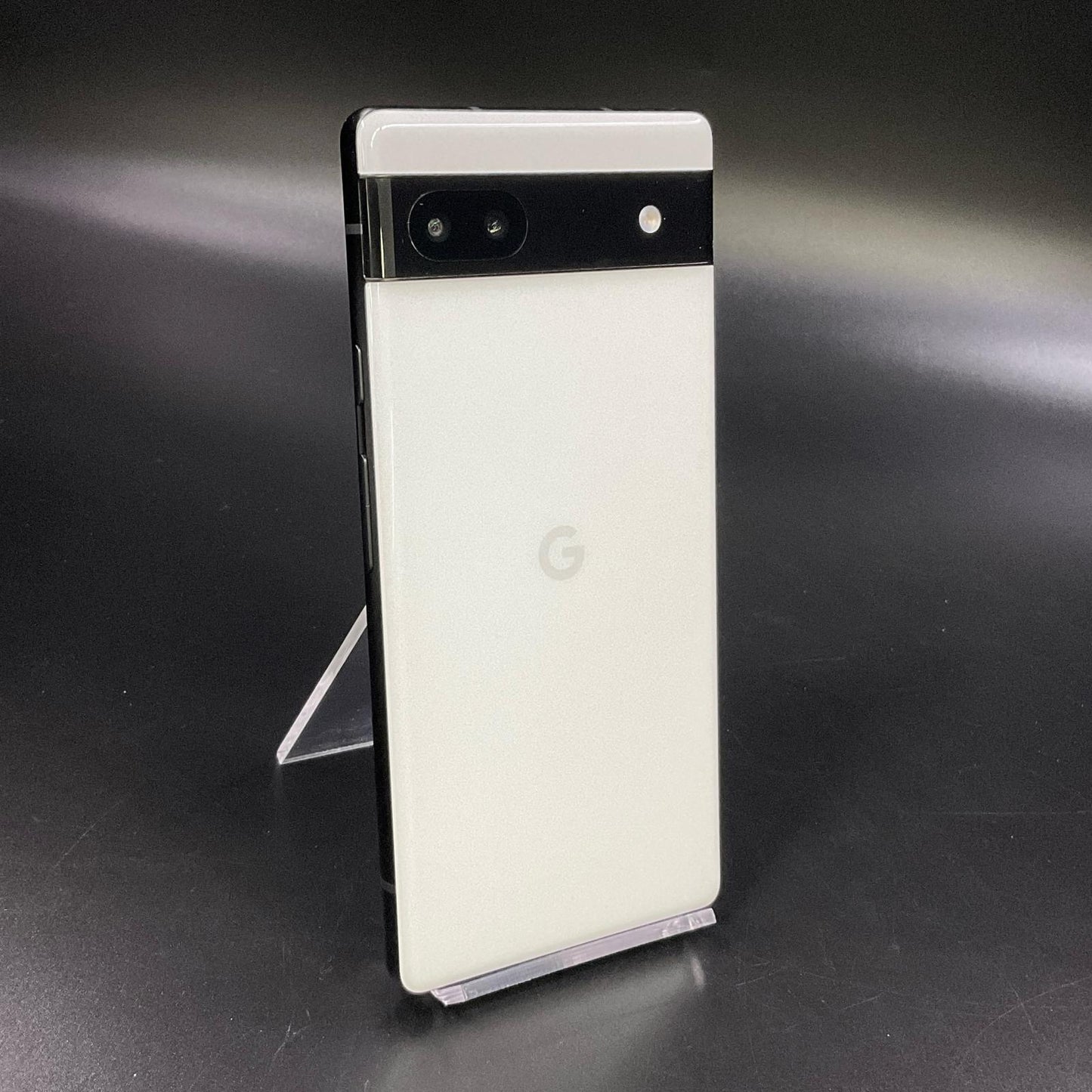 【全額返金保証】【最速発送】Google Pixel 6a 128GB Chalk au GB17L 白ロム 美品 動作確認済