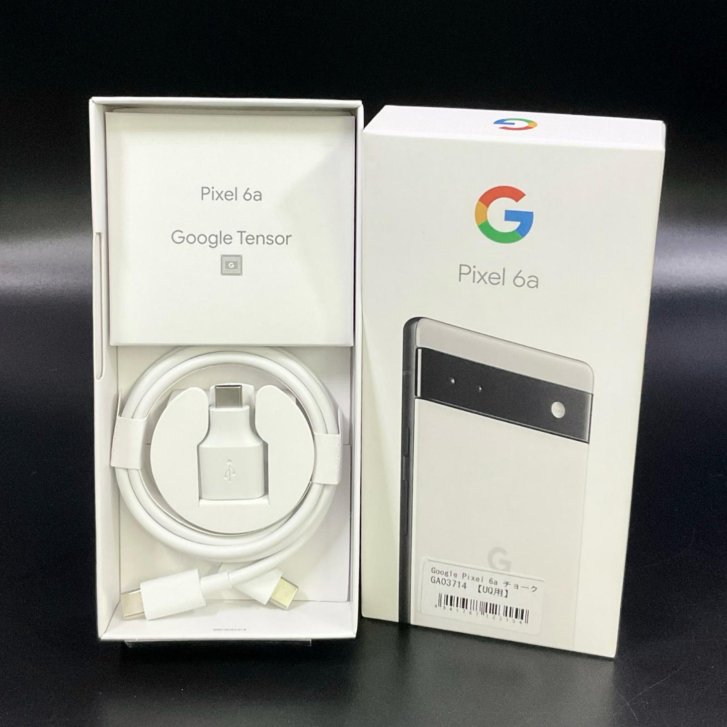 【全額返金保証】【最速発送】Google Pixel 6a 128GB Chalk au GB17L 白ロム 美品 動作確認済
