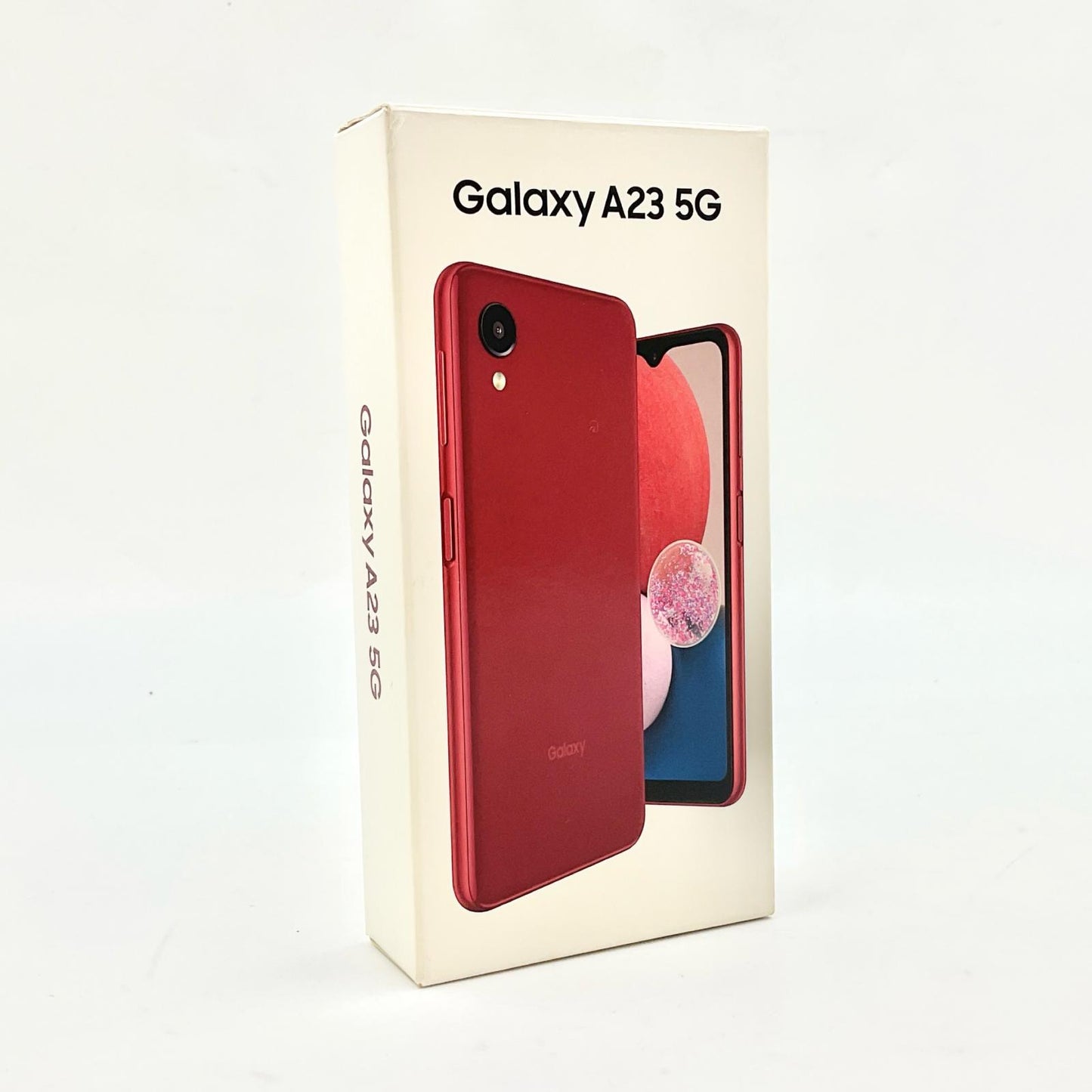 【全額返金保証】【最速発送】SAMSUNG Galaxy A23 5G 64GB レッド au SCG18 白ロム 新品未開封 即納OK