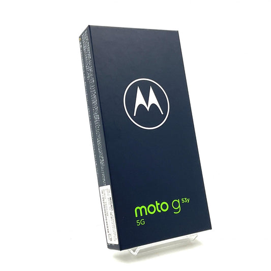【全額返金保証】【最速発送】Motorola moto g 53y 5G 128GB ブラック Softbank MOSAD1 白ロム 新品未開封 即納OK