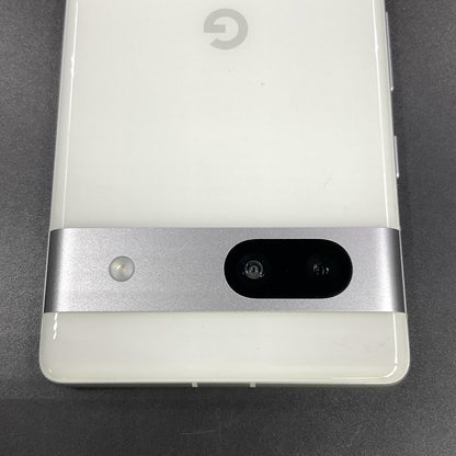 【全額返金保証】【最速発送】Google Pixel 7a 128GB Snow SIMフリー G82U8 超美品 動作確認済