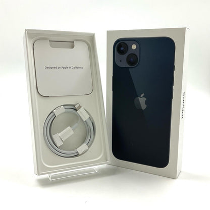 【全額返金保証】【最速発送】Apple iPhone iPhone 13 128GB ミッドナイト SIMフリー 動作確認済 86%