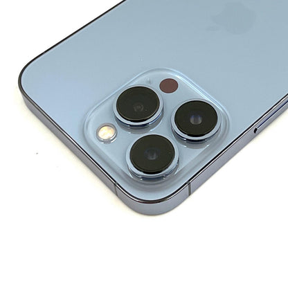 【全額返金保証】【最速発送】Apple iPhone iPhone 13 Pro 256GB シエラブルー au 動作確認済 82%