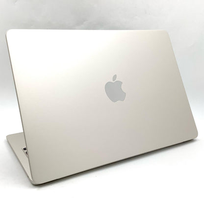 【全額返金保証】【最速発送】Apple MacBook Air 13.6インチ 2022 Apple M2 16GB SSD 512GB スターライト 85% 動作確認済