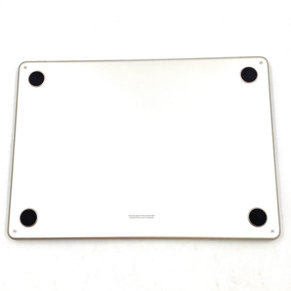 【全額返金保証】【最速発送】Apple MacBook Air 13.6インチ 2022 Apple M2 16GB SSD 512GB スターライト 85% 動作確認済